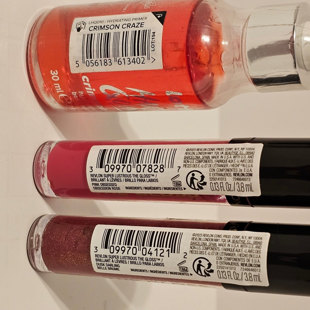NEW Revlon Super Lustrous The Gloss LIP GLOSS PINK OBSESSED 232 DUSK DARLING 275 - Picture 3 of 6